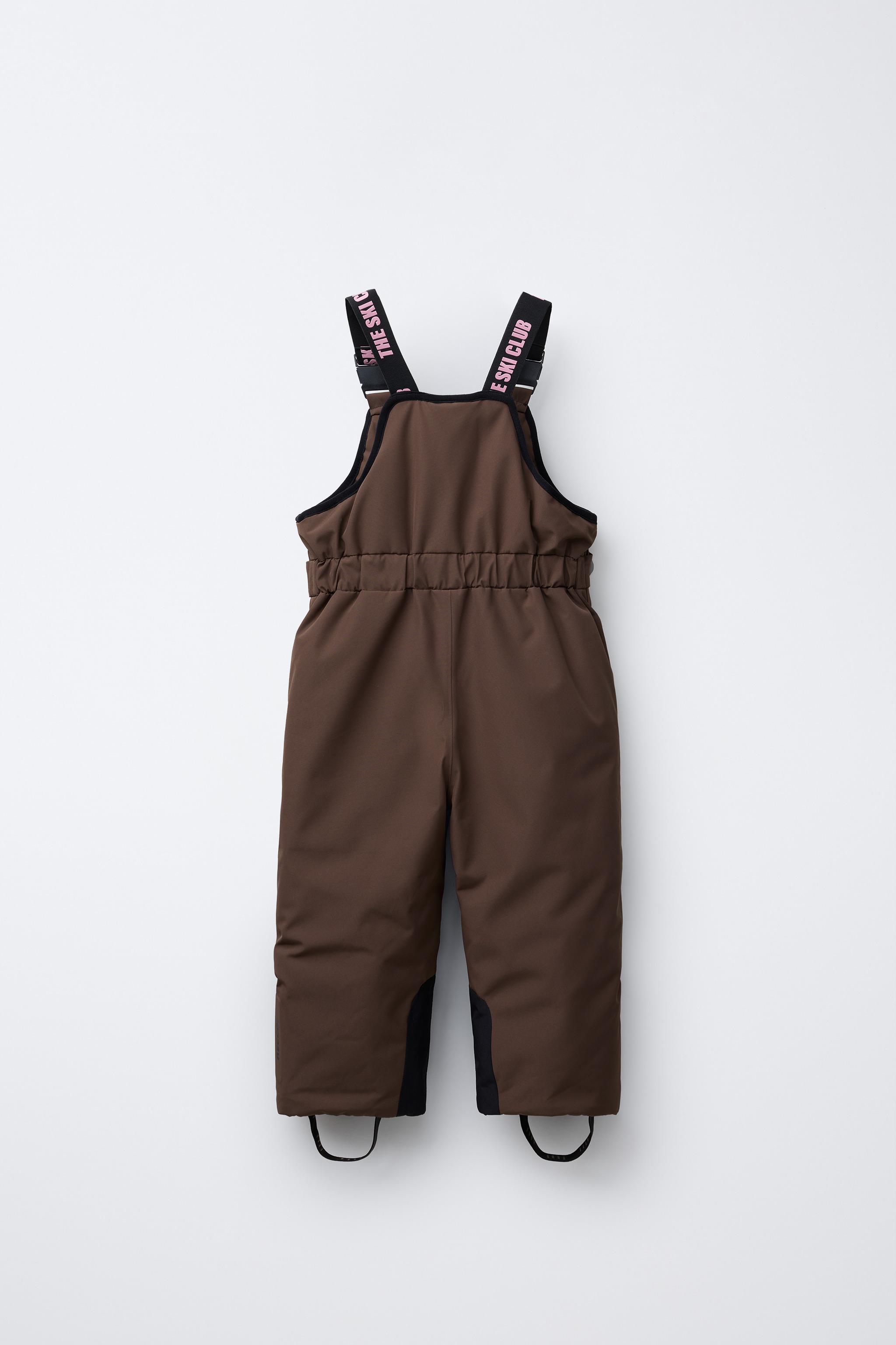 SALOPETTE LONGUE WATERPROOF ET WINDPROOF POCHES SYSTÈME RECCO® COLLECTION SKI